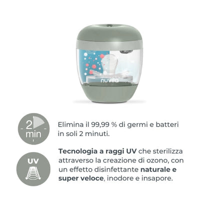 NUVITA - Sterilizzatore portatile a raggi UV - MellyPlus 1556
