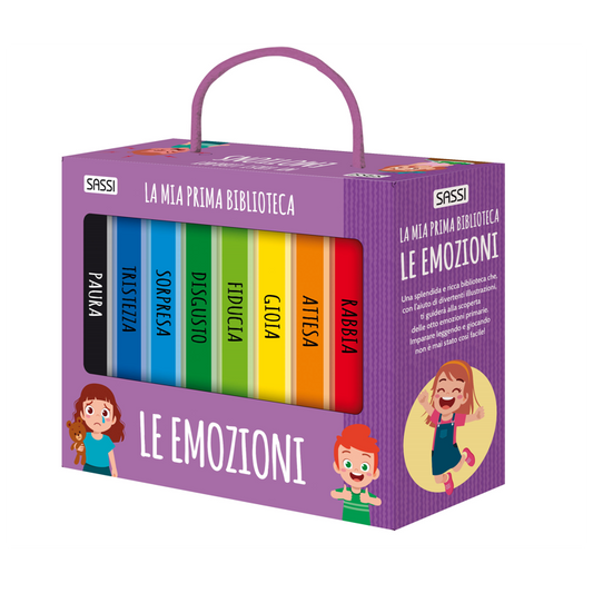SASSI - La mia Prima Biblioteca - Le Emozioni - 2+