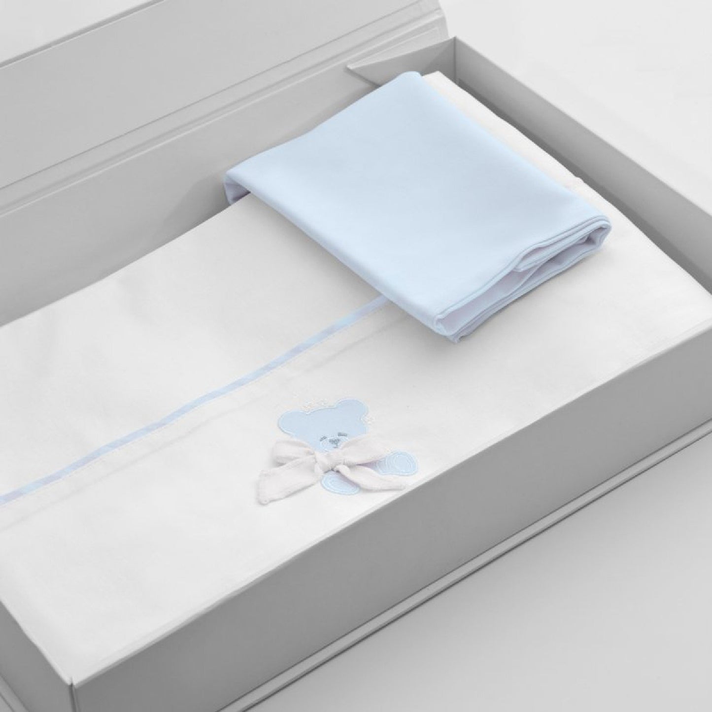 Nanan  Lenzuola Letto Coccolo Azzurro 65216A