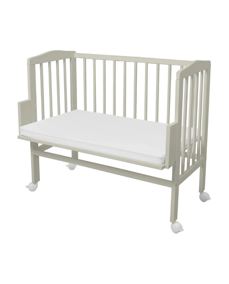 WALDIN - Lettino 2in1 con materasso - Oliva