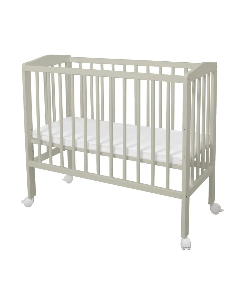WALDIN - Lettino 2in1 con materasso - Oliva