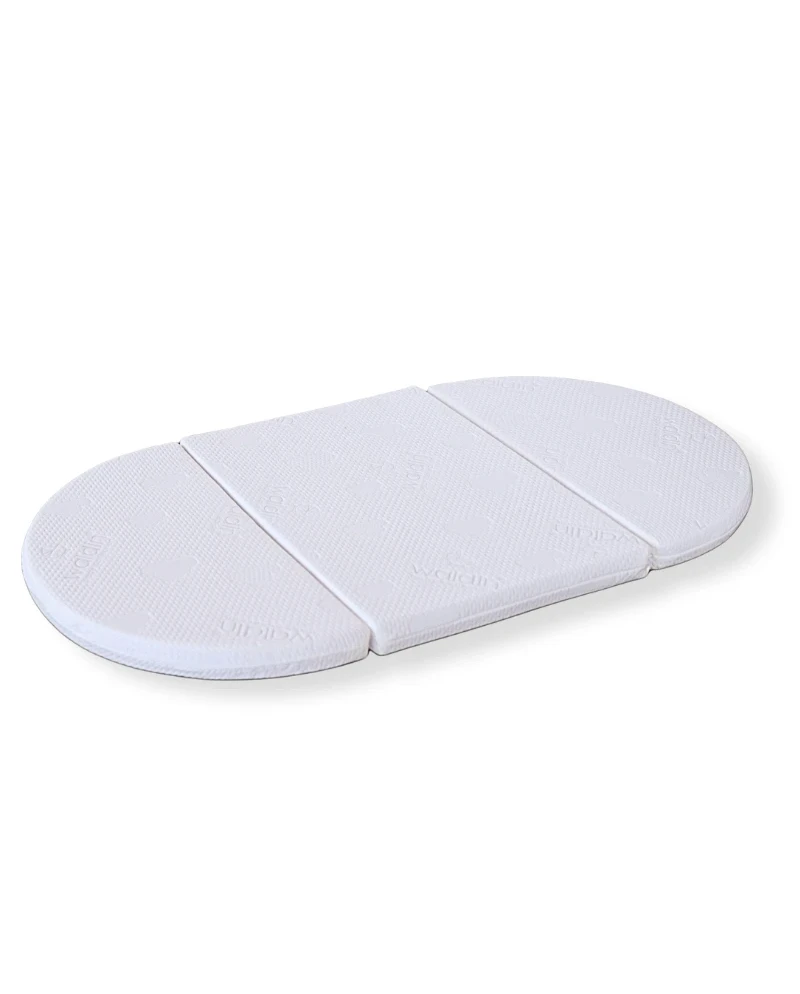 WALDIN - Culla EVOLUTIVA 7 in 1 con materassi - bianco