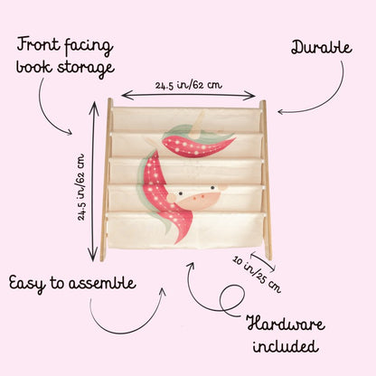 Sassi Libreria Montessoriana da pavimento - Unicorno Sparkly