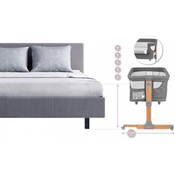 MoMi culla SMART 4in1 colore grey