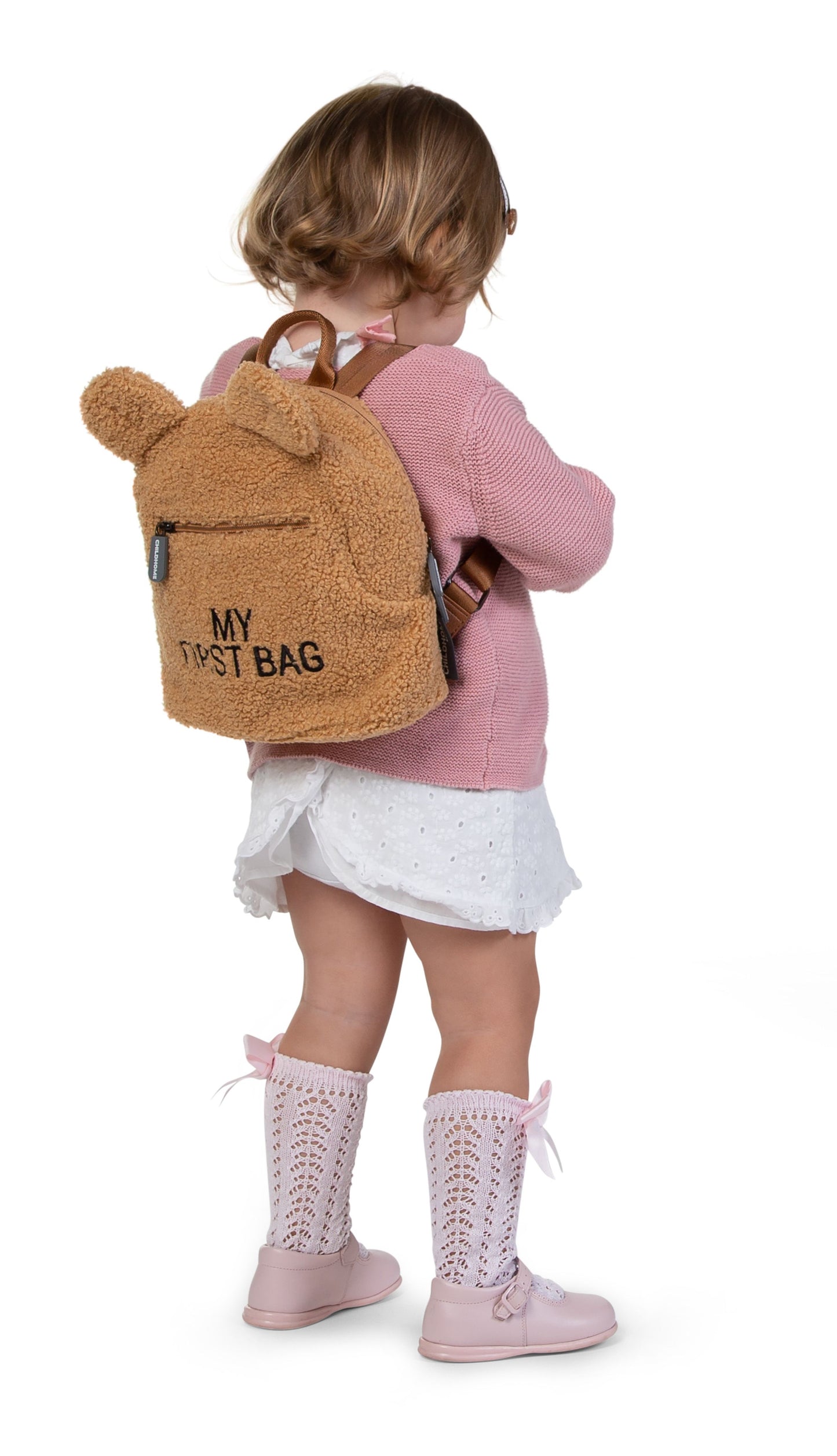 Childhome Zaino My First Bag Teddy Beige CWKIDBT
