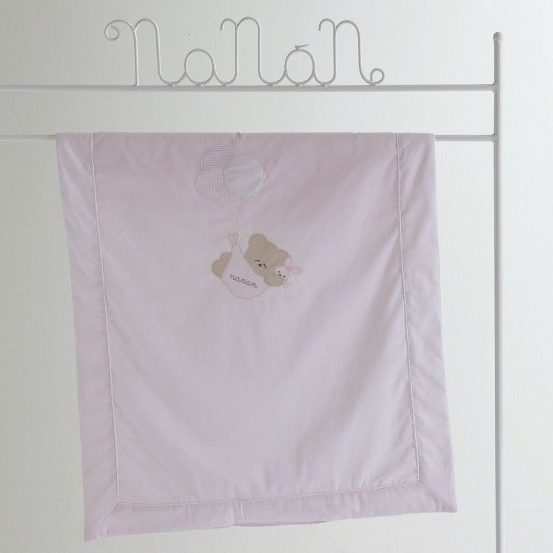 NANAN Copertina per Carrozzina Rosa - Linea Palloncino