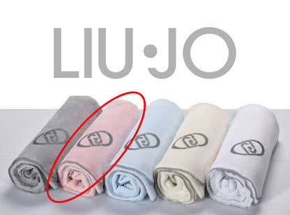 LiuJo Copertina Orsetto Oval Glitter Liu Jo in caldo e morbido pile - rosa