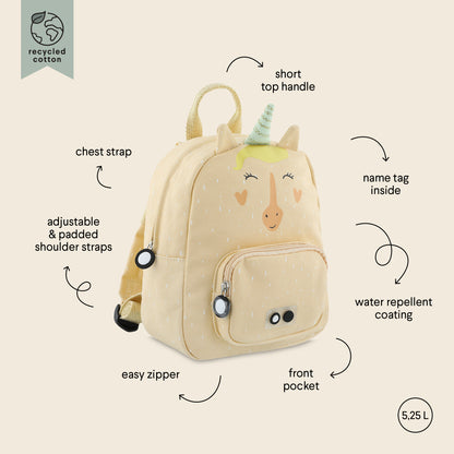 TRIXIE Zaino  Backpack Small - Mrs. Unicorn - 93-224