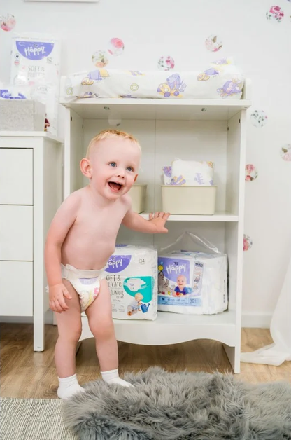 HAPPY Pannolini Happy Tg.5 – JUNIOR 52 x 2 = 104pz - BOX COLORATO