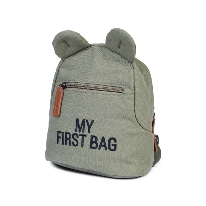 Childhome Zaino My First Bag Tela Kaki - 402135