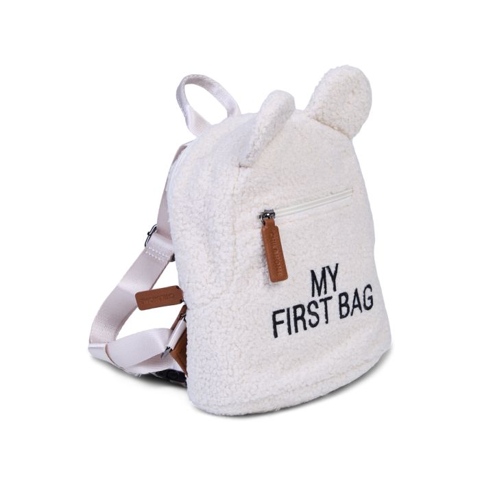 Childhome Zaino My First Bag Teddy bianco - 402141