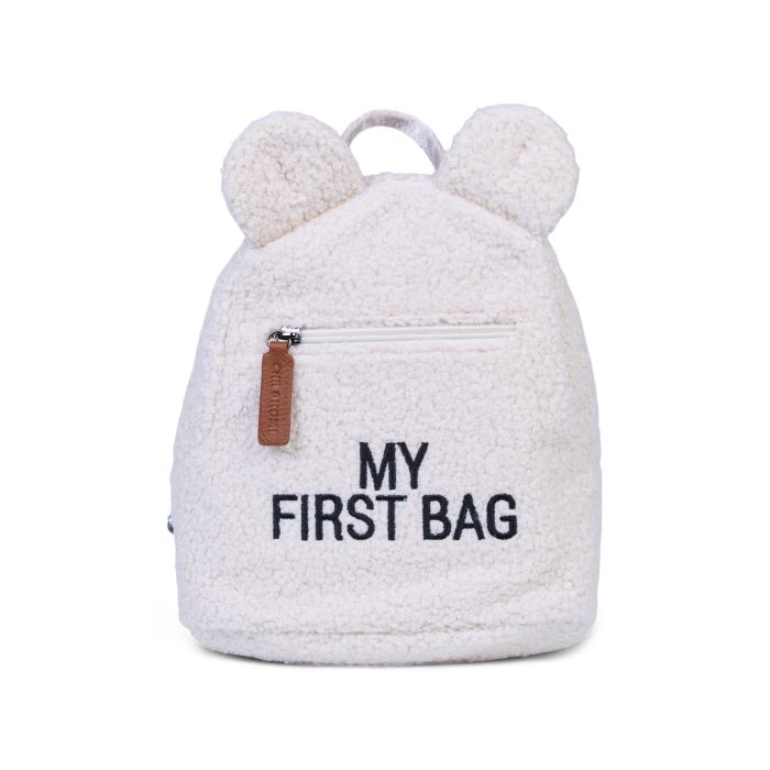 Childhome Zaino My First Bag Teddy bianco - 402141