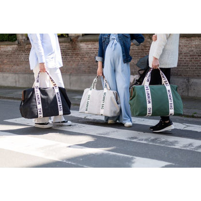 Childhome Mommy Bag - SIGNATURE TELA BIANCO - 402316