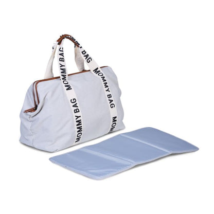 Childhome Mommy Bag - SIGNATURE TELA BIANCO - 402316