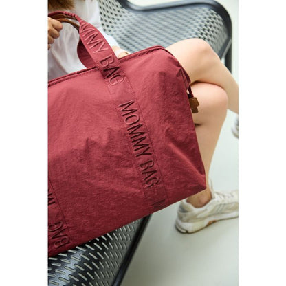 Childhome Mommy Bag - SIGNATURE Urban Bordeaux