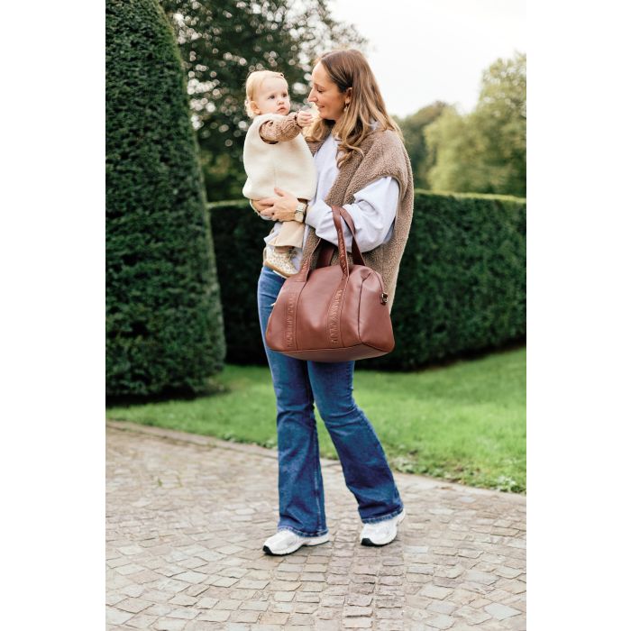 CHILDHOME Mommy Club borsa SIGNATURE SIMILI Tabacco - 403089