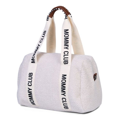 CHILDHOME Mommy Club borsa TEDDY ECRU