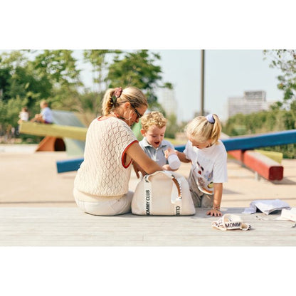 CHILDHOME Mommy Club borsa TEDDY ECRU