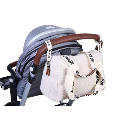 CHILDHOME Mommy Club borsa TEDDY ECRU