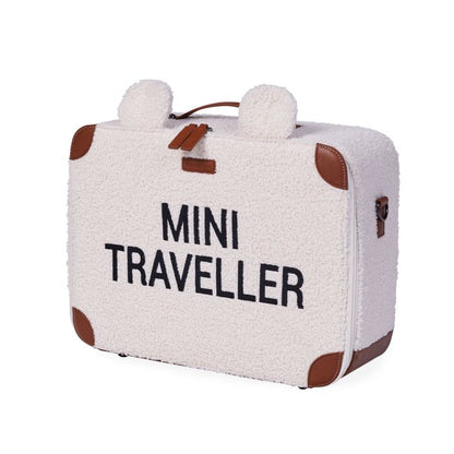 CHILDHOME Valigia Mini Traveller - Teddy Ecru - 402972