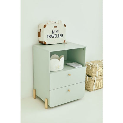 CHILDHOME Valigia Mini Traveller - Teddy Ecru - 402972