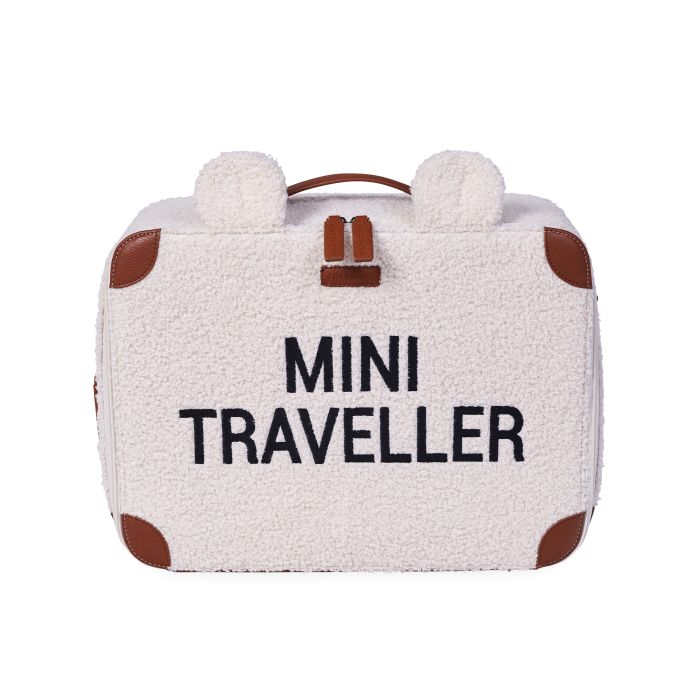 CHILDHOME Valigia Mini Traveller - Teddy Ecru - 402972