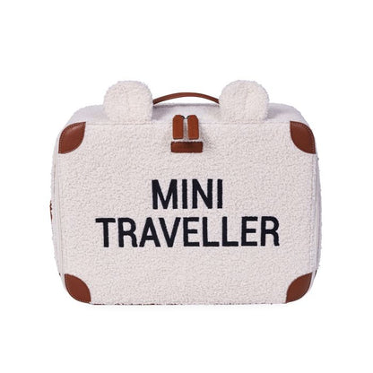 CHILDHOME Valigia Mini Traveller - Teddy Ecru - 402972