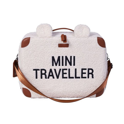 CHILDHOME Valigia Mini Traveller - Teddy Ecru - 402972