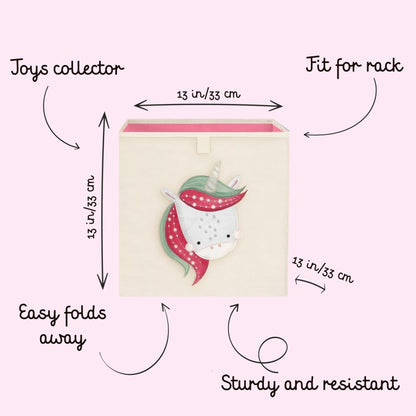 Sassi Scatola porta giochi - Unicorno Sparkly