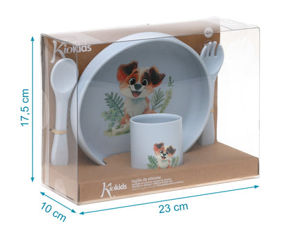 KIOKIDS - Set Pappa in silicone CAGNOLINO