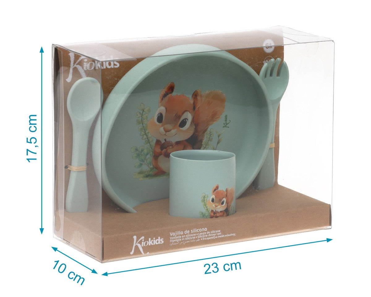 KIOKIDS - Set Pappa in silicone SCOIATTOLO