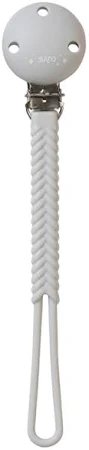Catenella ciuccio silicone - colori ass.