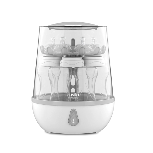 Nuvita - STERIEASY 1083 - Sterilizzatore Biberon Elettrico a Vapore - Fino a 6 biberon in soli 6min