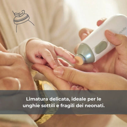 Nuvita Tagliaunghie e Limaunghie elettrico Trimmy - 1130