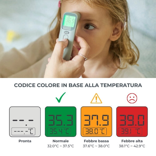 NUVITA - Termometro digitale frontale e auricolare - 2075