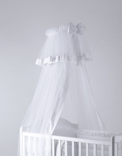 Asta con velo zanzariera per lettino